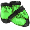 Designer Lime Booties